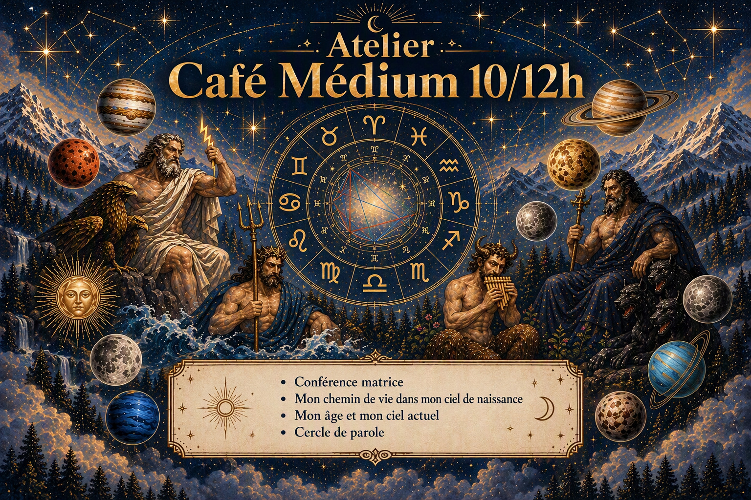 Programme des ateliers Magicald